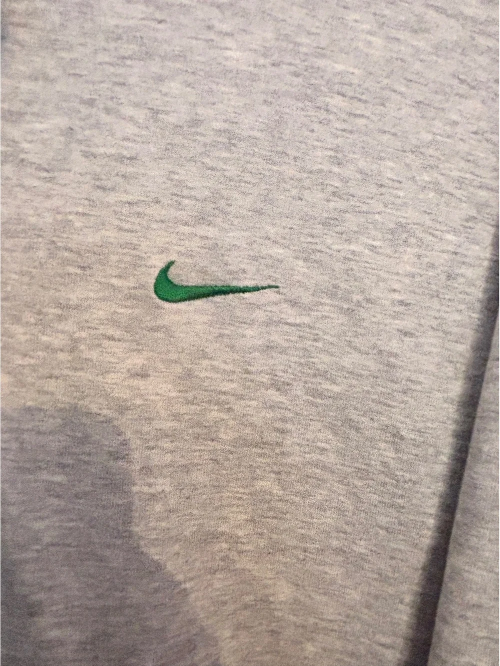 Nike Gray Baseball Zip-Up Hoodie Sweatshirt Size Large